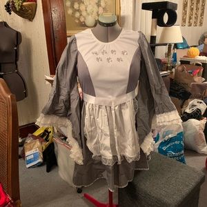 Totoro inspired kimono lolita dress
